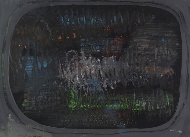 GIORDANO EDOARDO, Senza titolo, 1962, tecnica mista su cartoncino, cm 50x70 [RGB].jpg