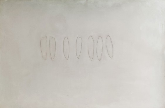 SORDINI ETTORE, Eggregores, 1963, olio e grafite su tela, cm 100x150 [RGB].jpg